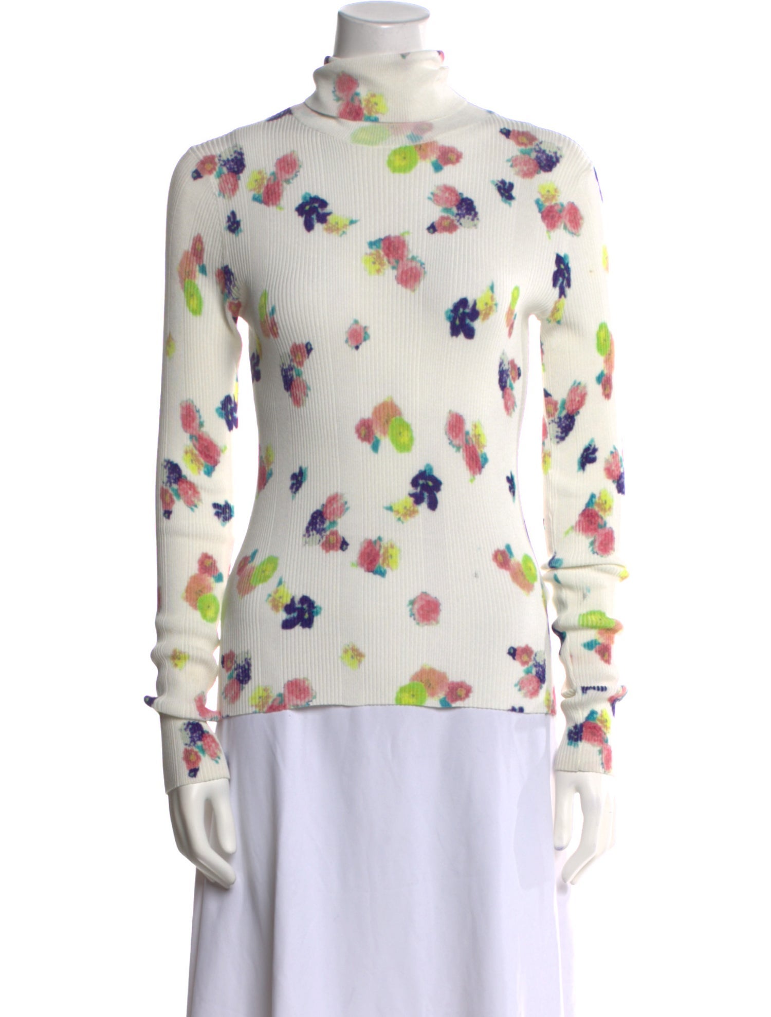 REMAIN Birger Christensen Printed Turtleneck Sweater