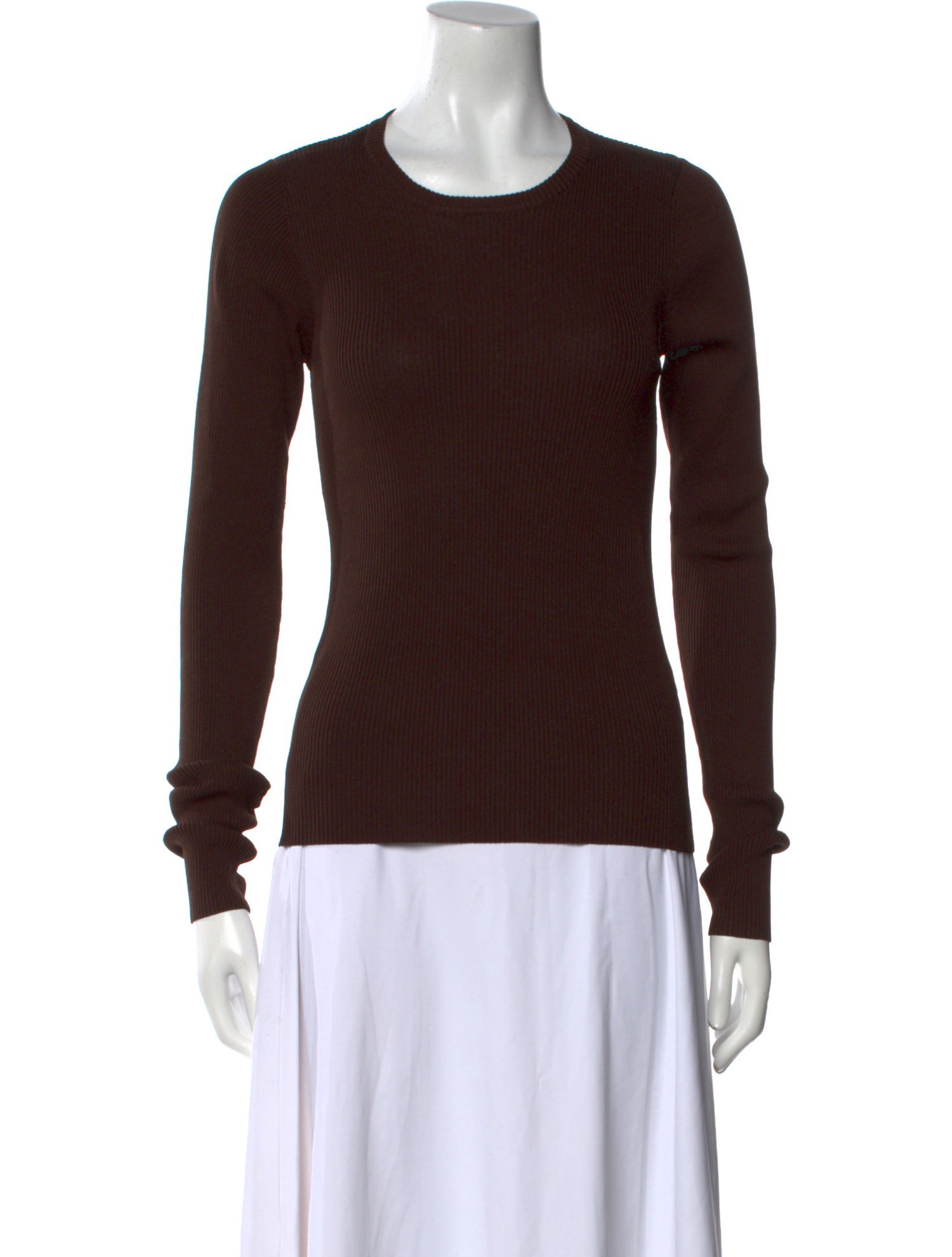 REMAIN Birger Christensen Crew Neck Long Sleeve Top