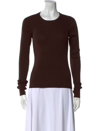 REMAIN Birger Christensen Crew Neck Long Sleeve Top