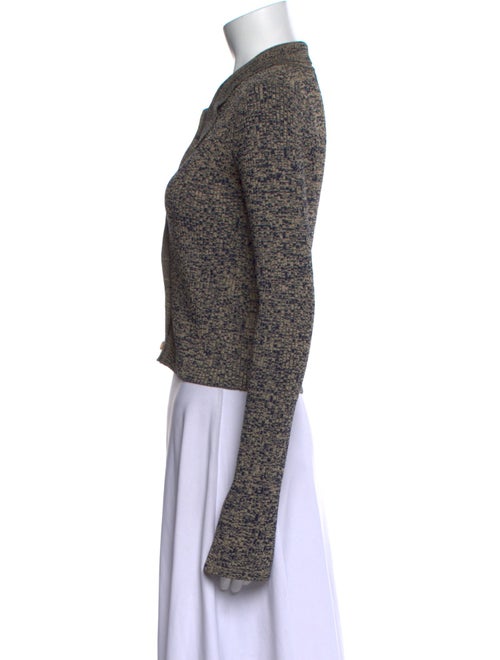 REMAIN Birger Christensen Printed Long Sleeve Crop Top