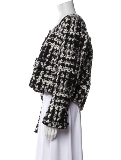 REMAIN Birger Christensen Tweed Pattern Evening Jacket