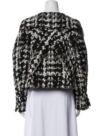 REMAIN Birger Christensen Tweed Pattern Evening Jacket