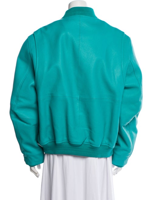 REMAIN Birger Christensen Leather Bomber Jacket