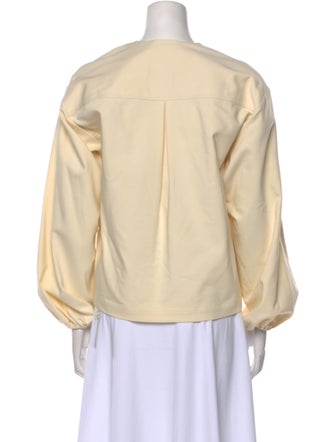 REMAIN Birger Christensen V-Neck Long Sleeve Blouse