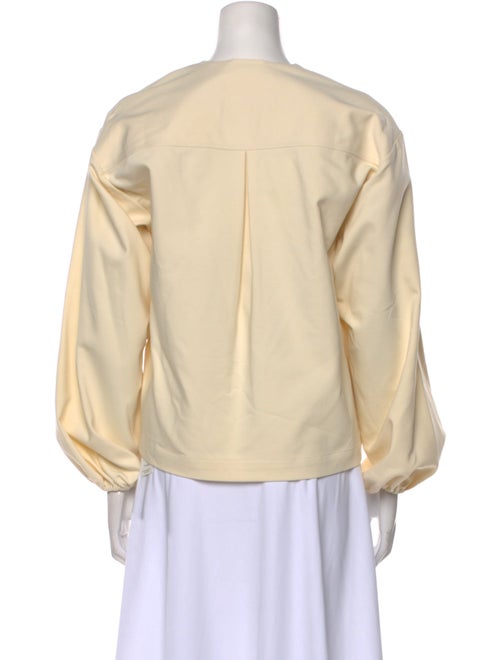 REMAIN Birger Christensen V-Neck Long Sleeve Blouse