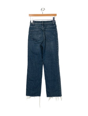 REMAIN Birger Christensen Mid-Rise Straight Leg Jeans