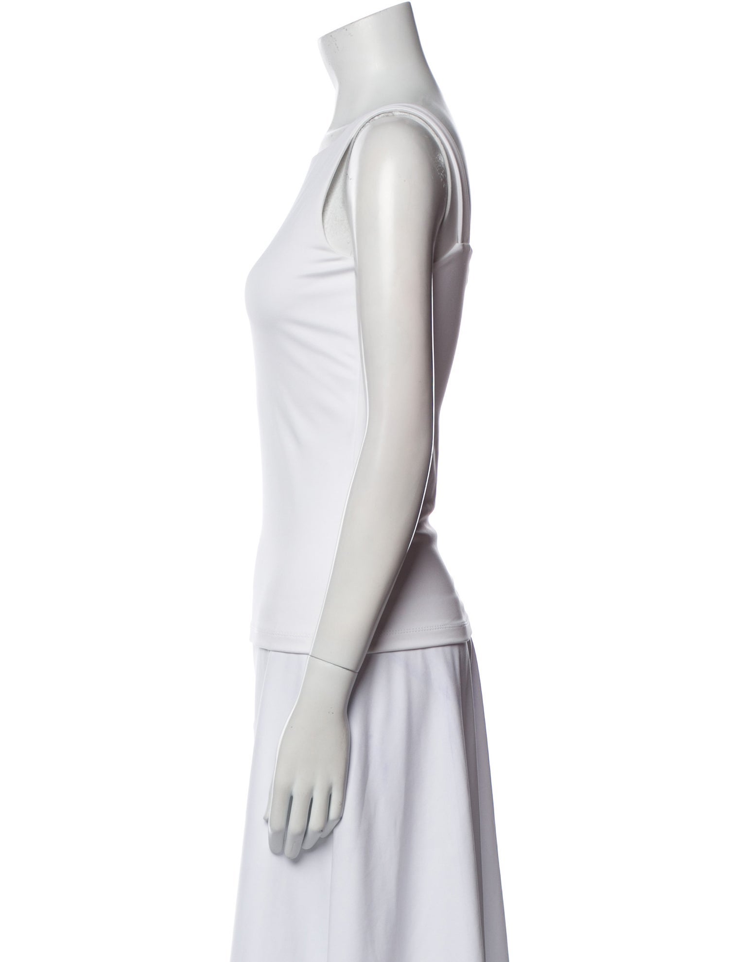 REMAIN Birger Christensen Bateau Neckline Sleeveless Top