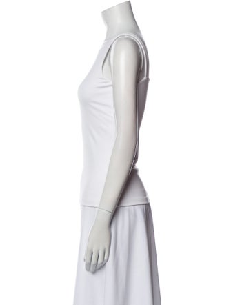 REMAIN Birger Christensen Bateau Neckline Sleeveless Top