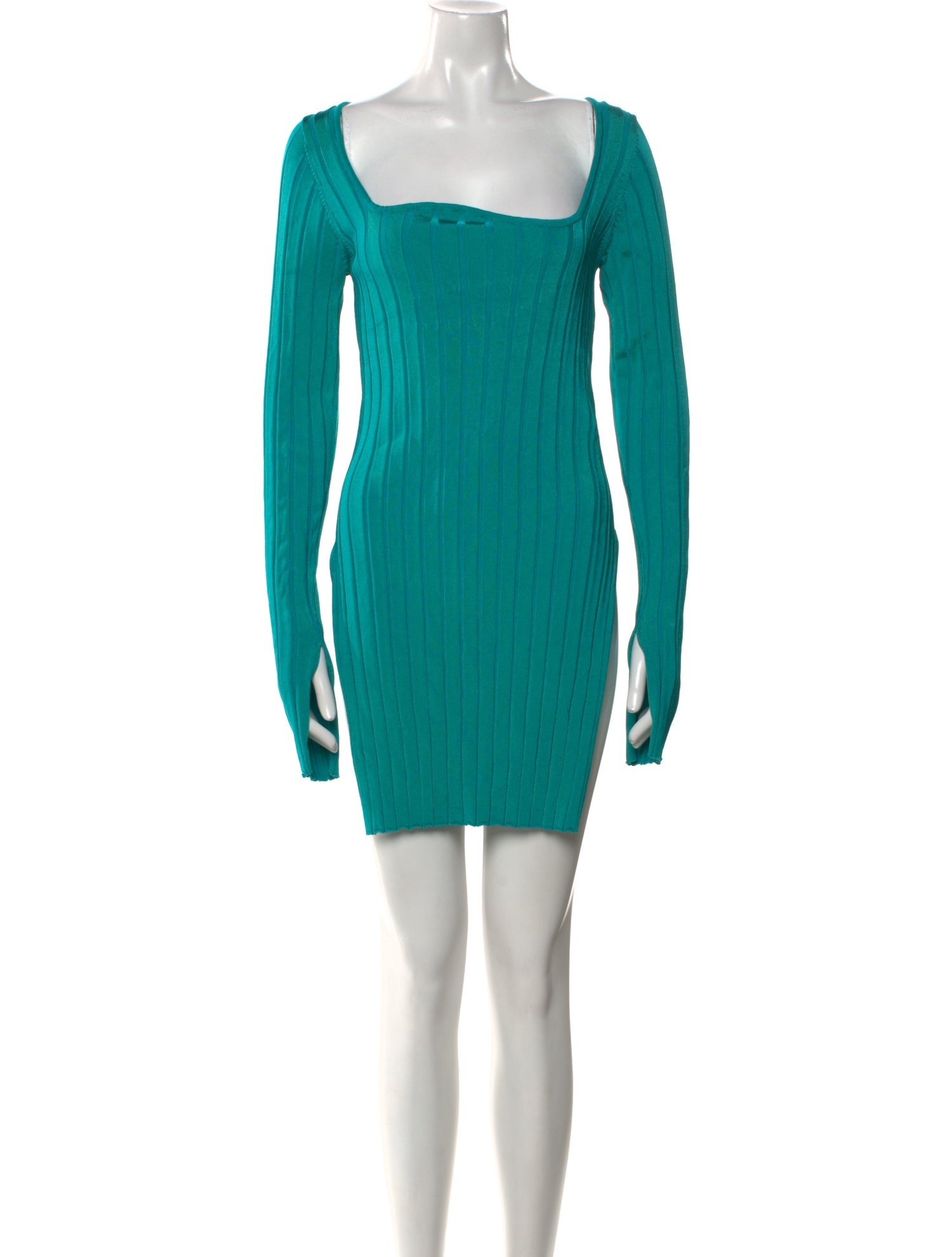 REMAIN Birger Christensen Square Neckline Long Sleeve Tunic