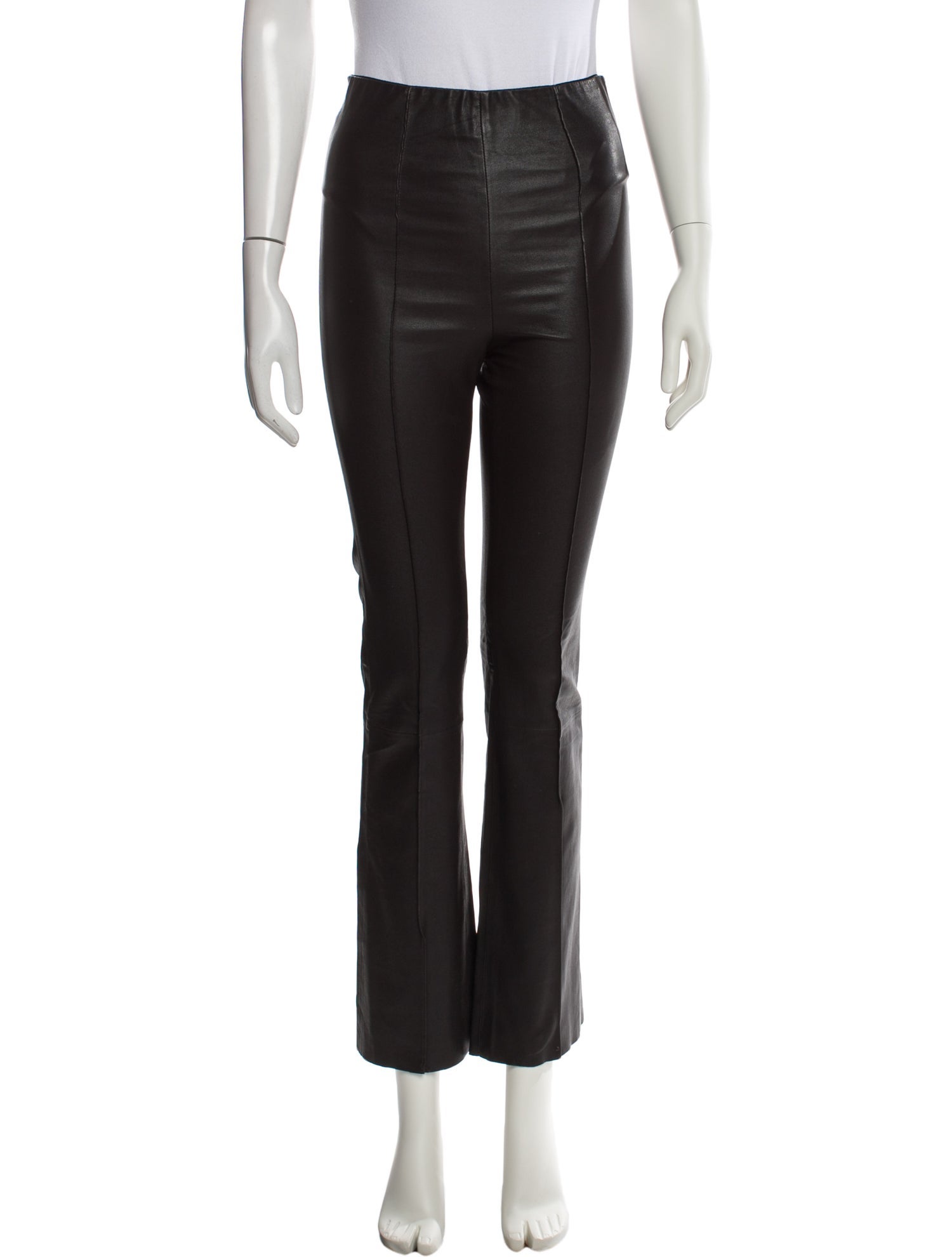 REMAIN Birger Christensen Leather Straight Leg Pants