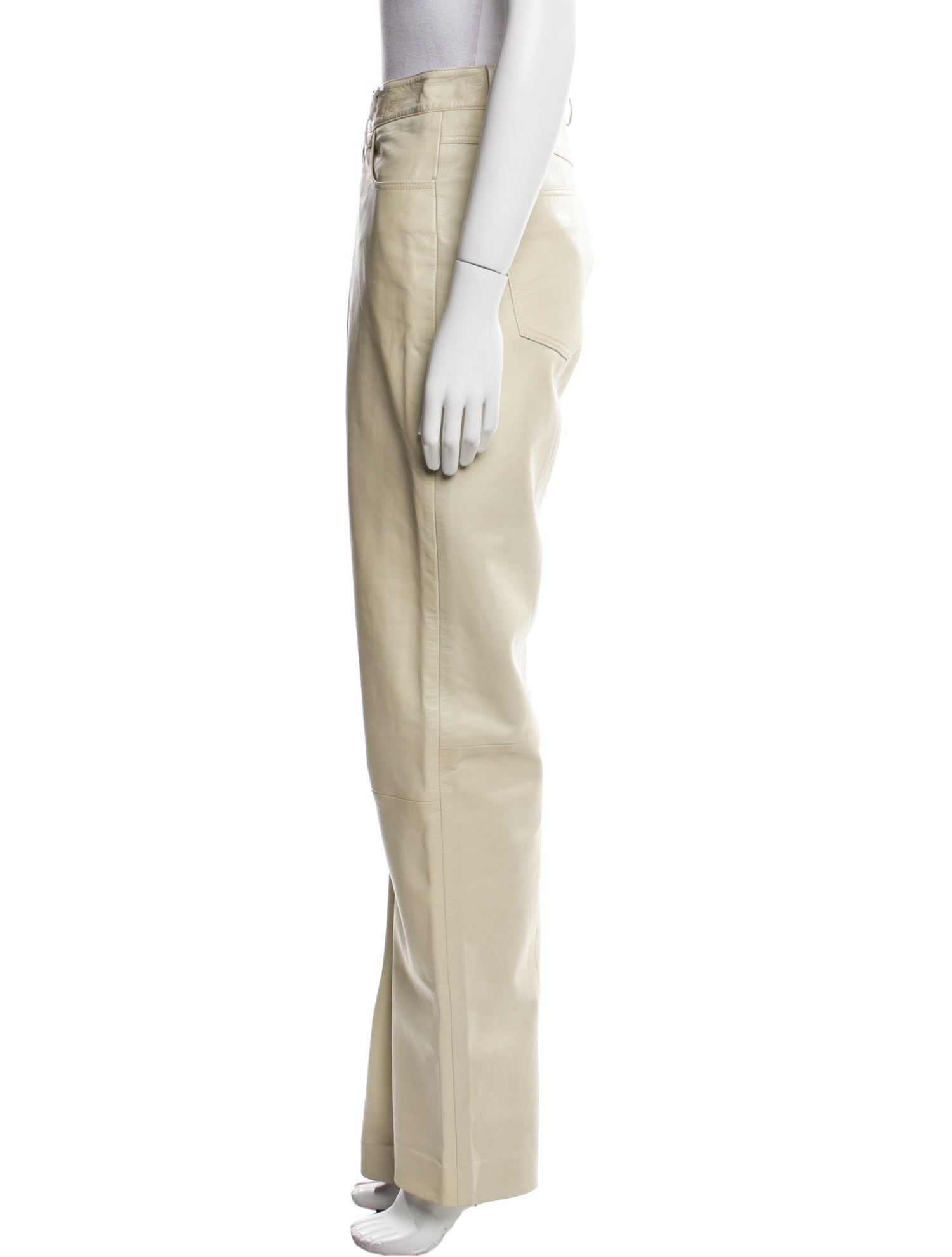 REMAIN Birger Christensen Leather Wide Leg Pants
