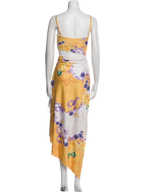 Revolve x Agua Bendita Floral Print Long Dress