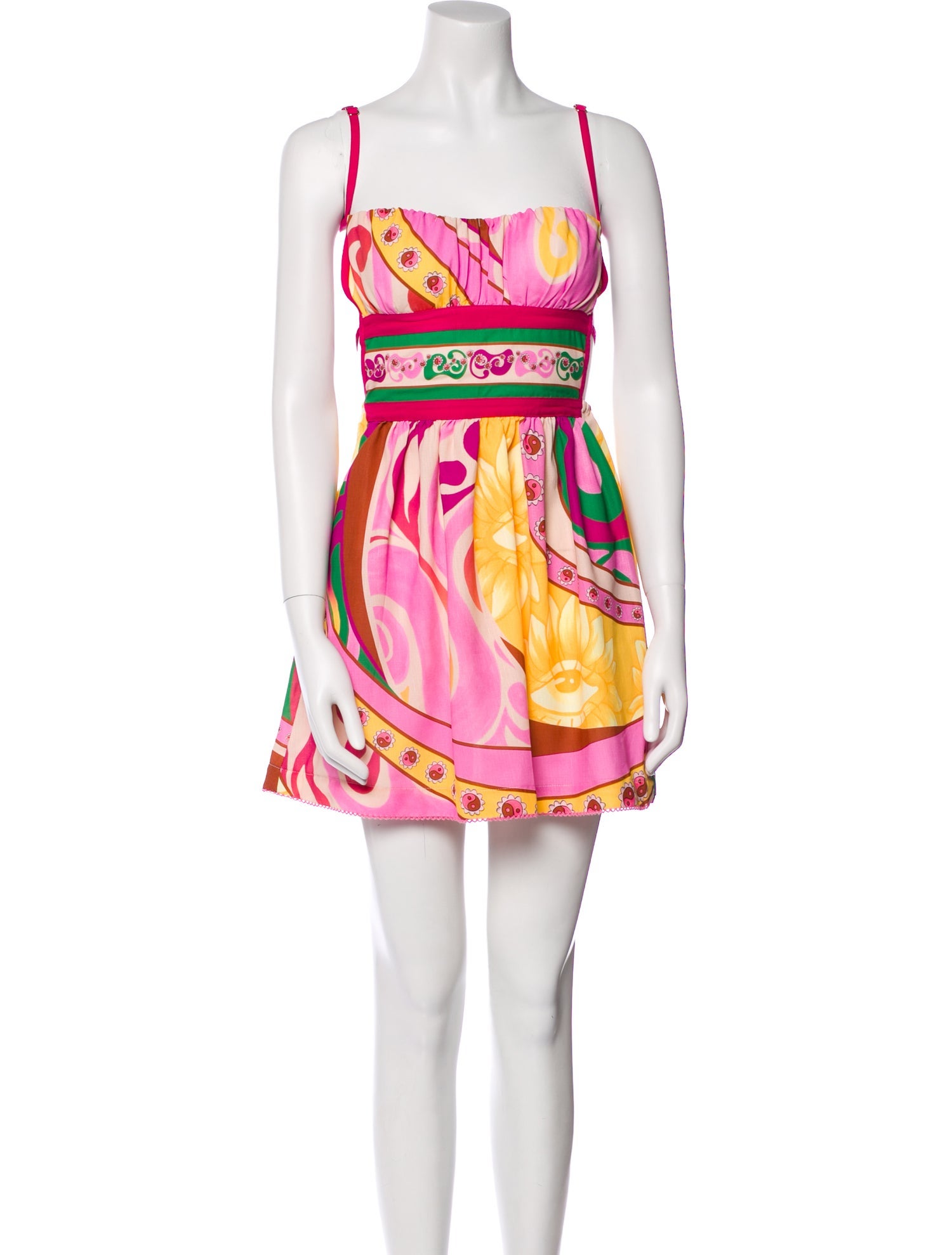 Revolve x Agua Bendita Printed Mini Dress w/ Tags