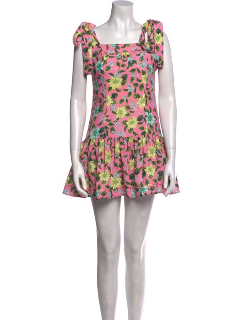 Revolve x Agua Bendita Floral Print Mini Dress