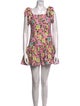 Revolve x Agua Bendita Floral Print Mini Dress