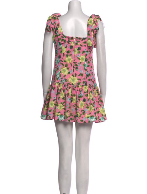 Revolve x Agua Bendita Floral Print Mini Dress
