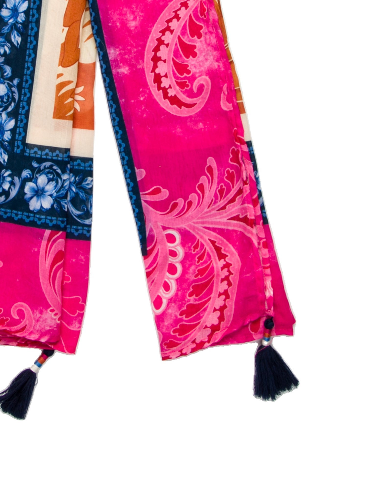 Revolve x Agua Bendita Silk Floral Print Scarf w/ Tags