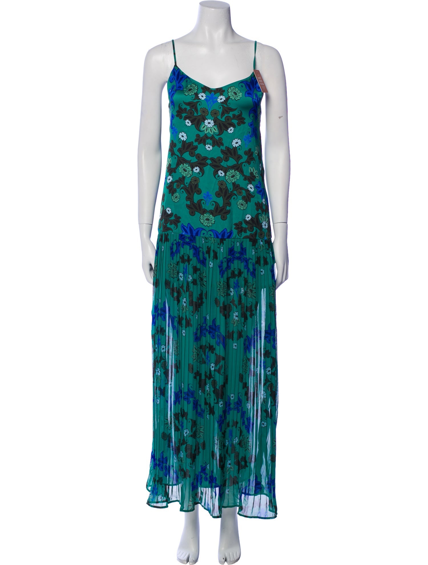 Revolve x Agua Bendita Floral Print Long Dress w/ Tags