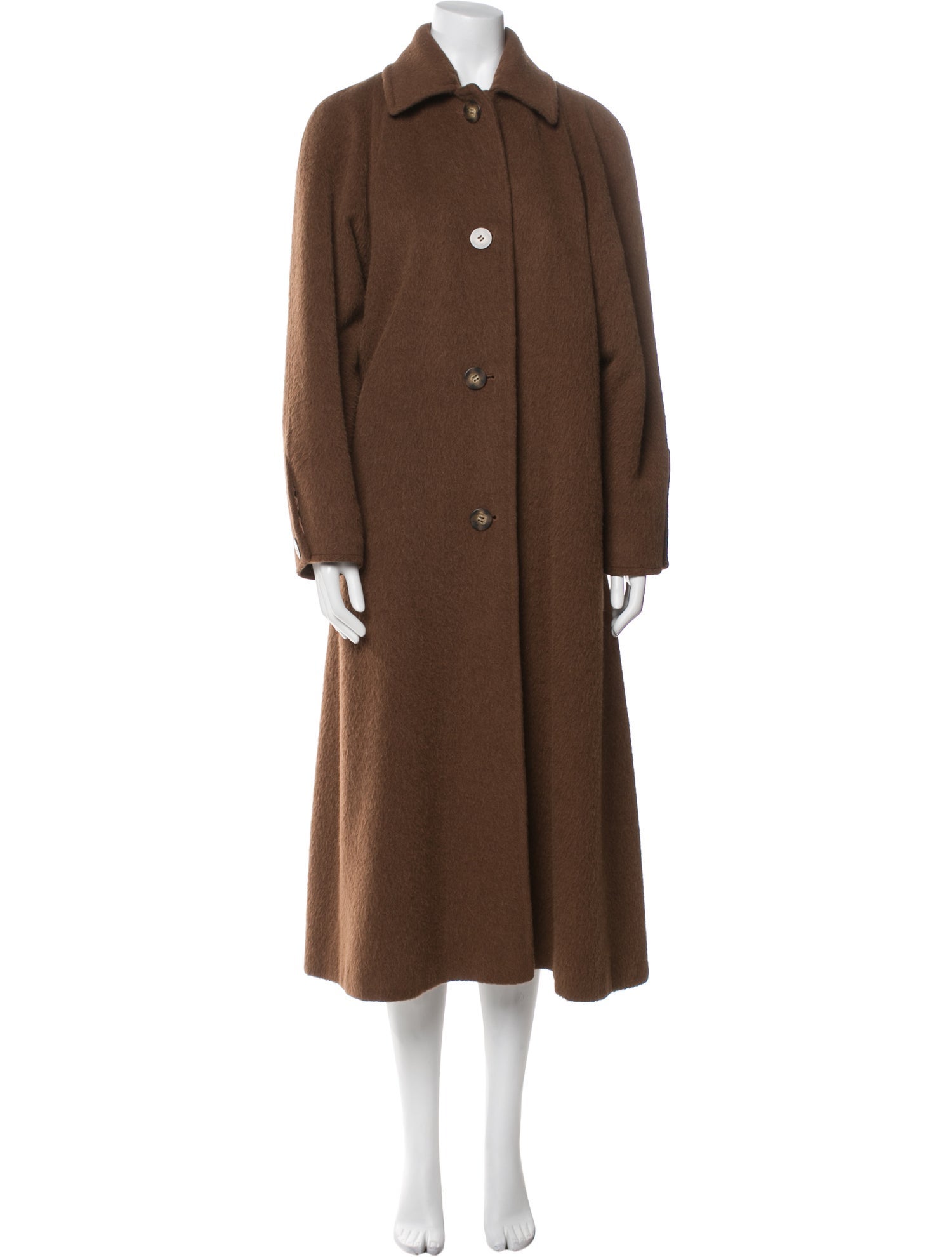 Regency Fur Vintage Alpaca Trench Coat