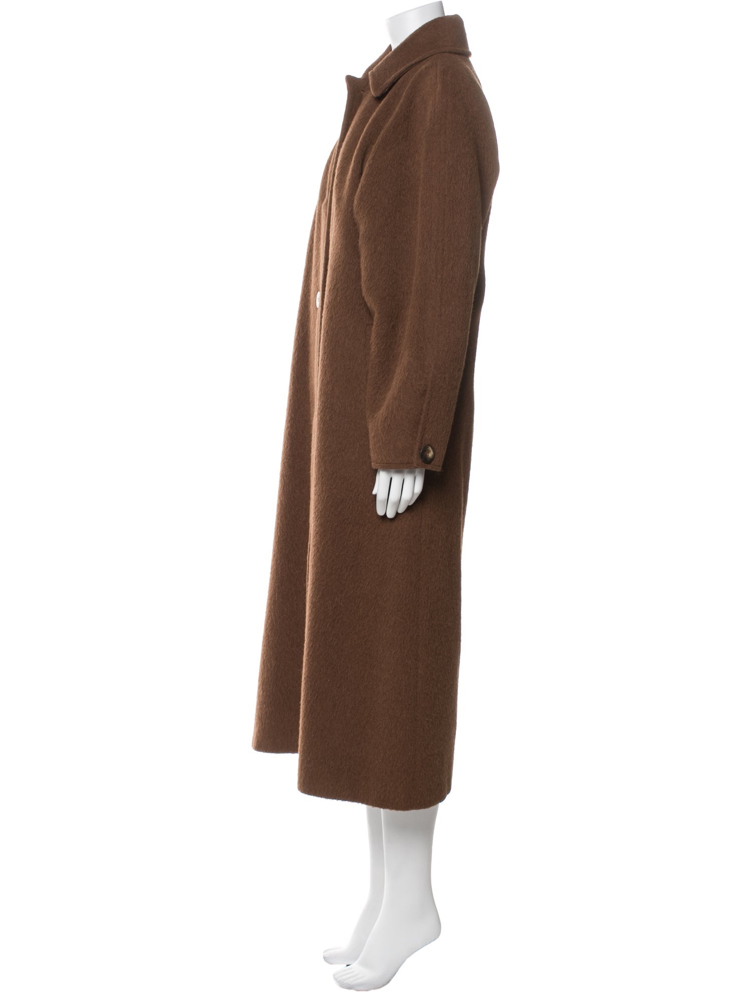 Regency Fur Vintage Alpaca Trench Coat