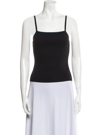 Róhe Square Neckline Sleeveless Top