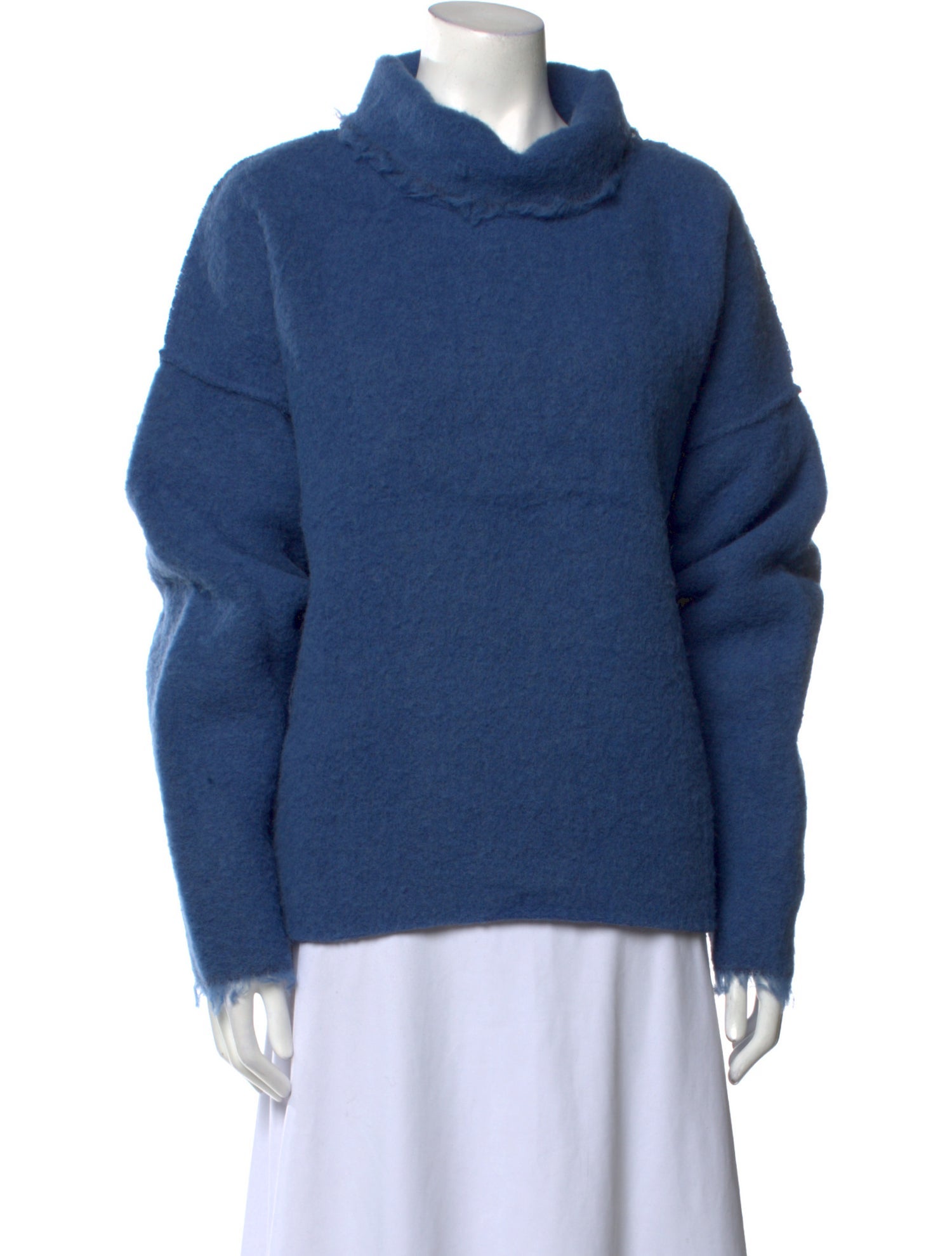 Róhe Virgin Wool Mock Neck Sweater