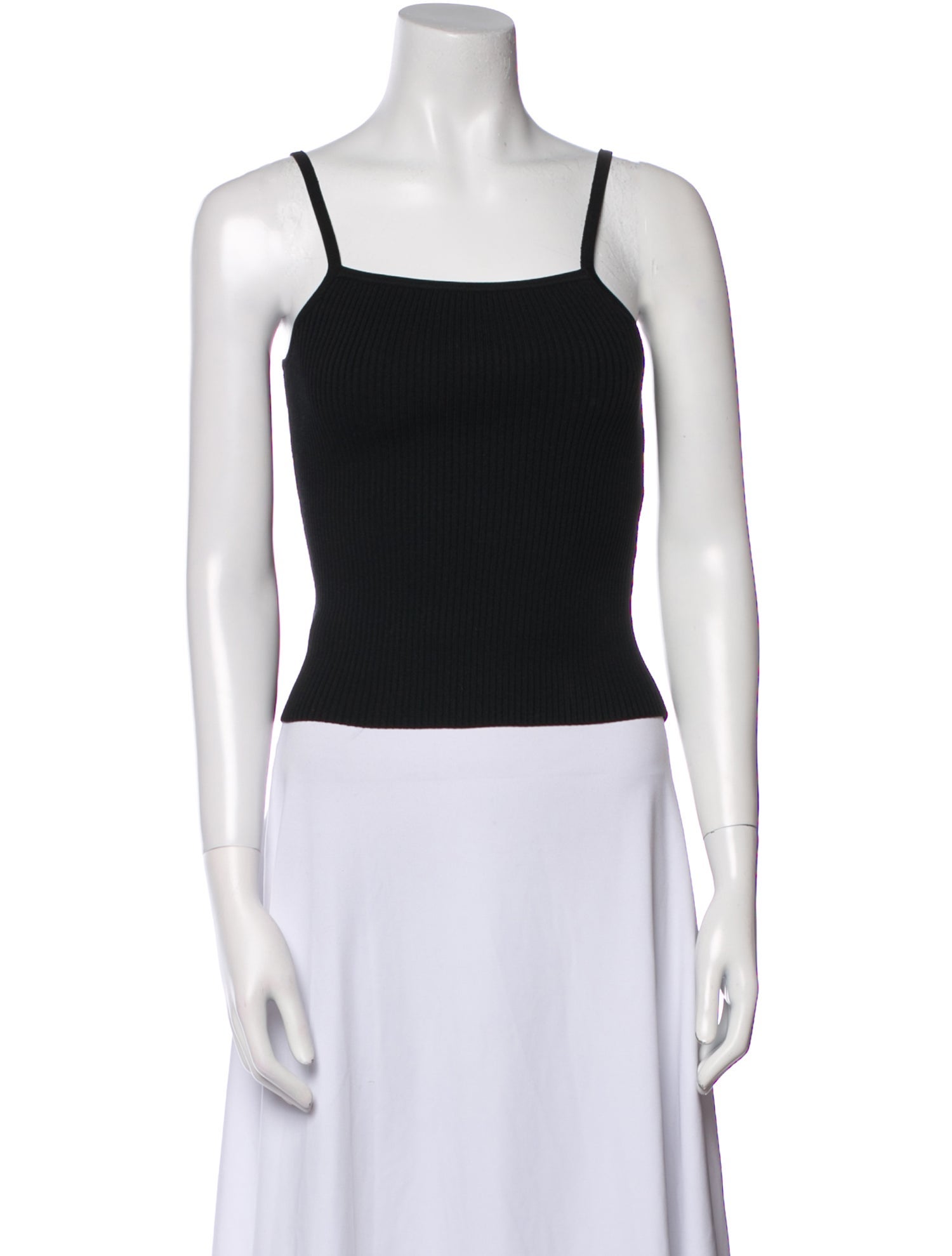 Róhe Square Neckline Sleeveless Top