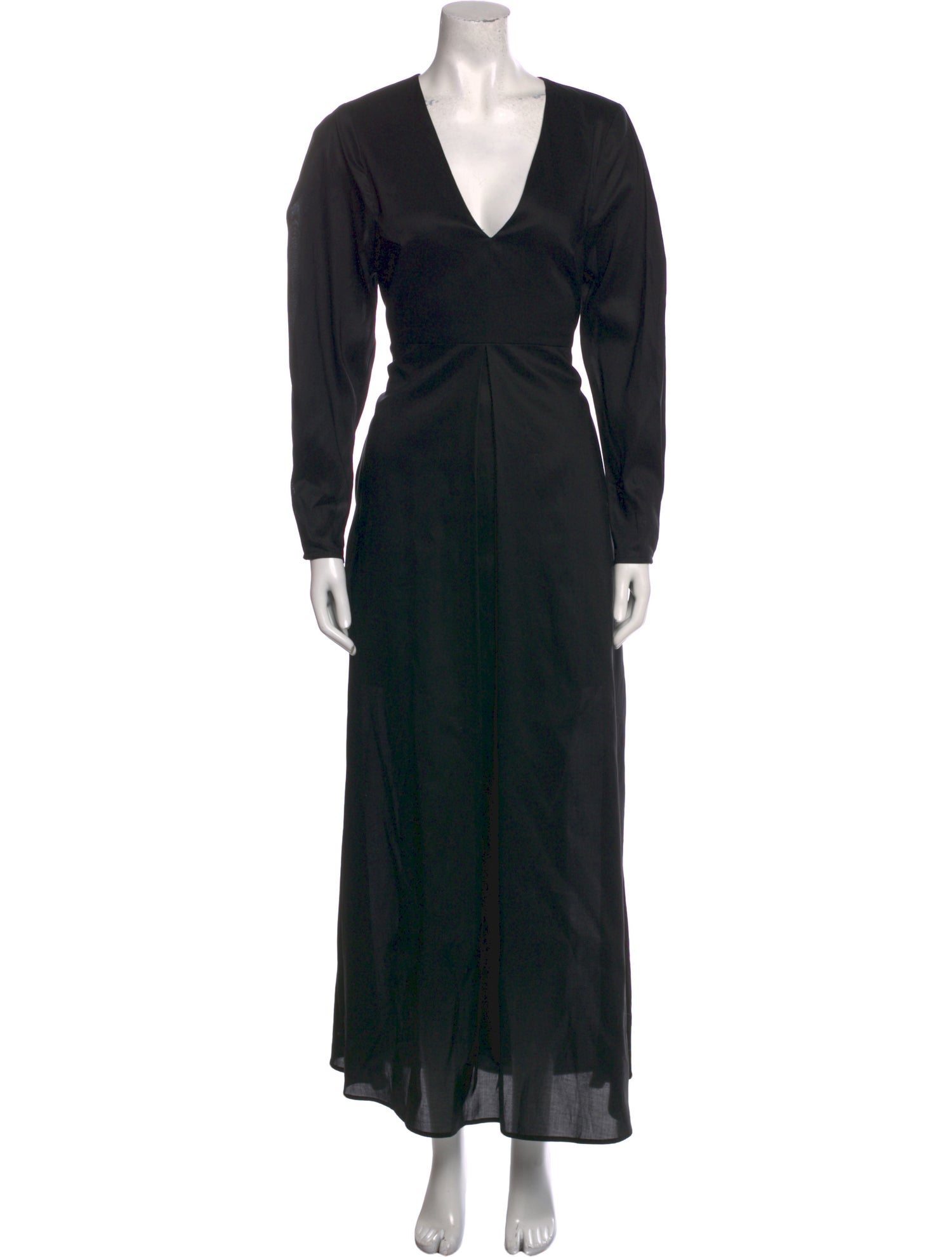 Róhe V-Neck Long Dress