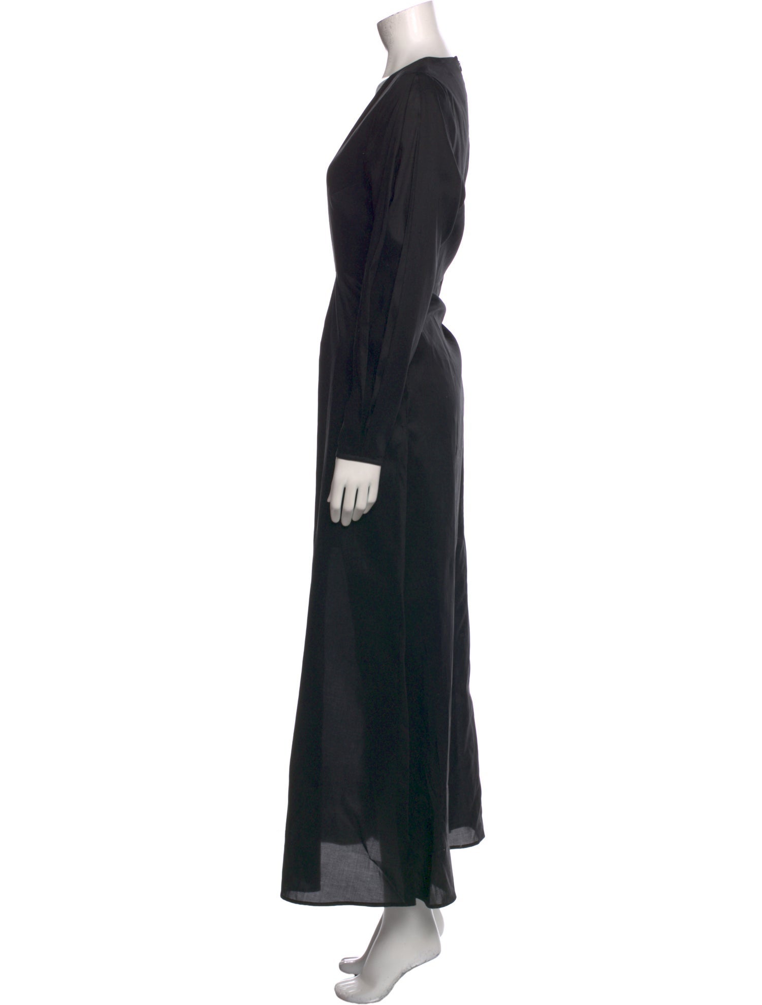 Róhe V-Neck Long Dress