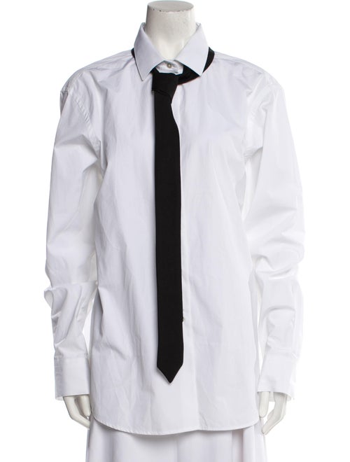 Róhe Long Sleeve Button-Up Top