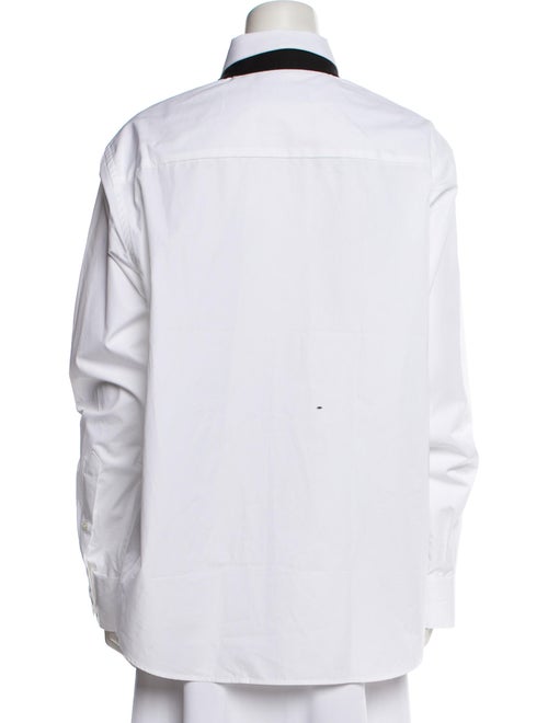 Róhe Long Sleeve Button-Up Top