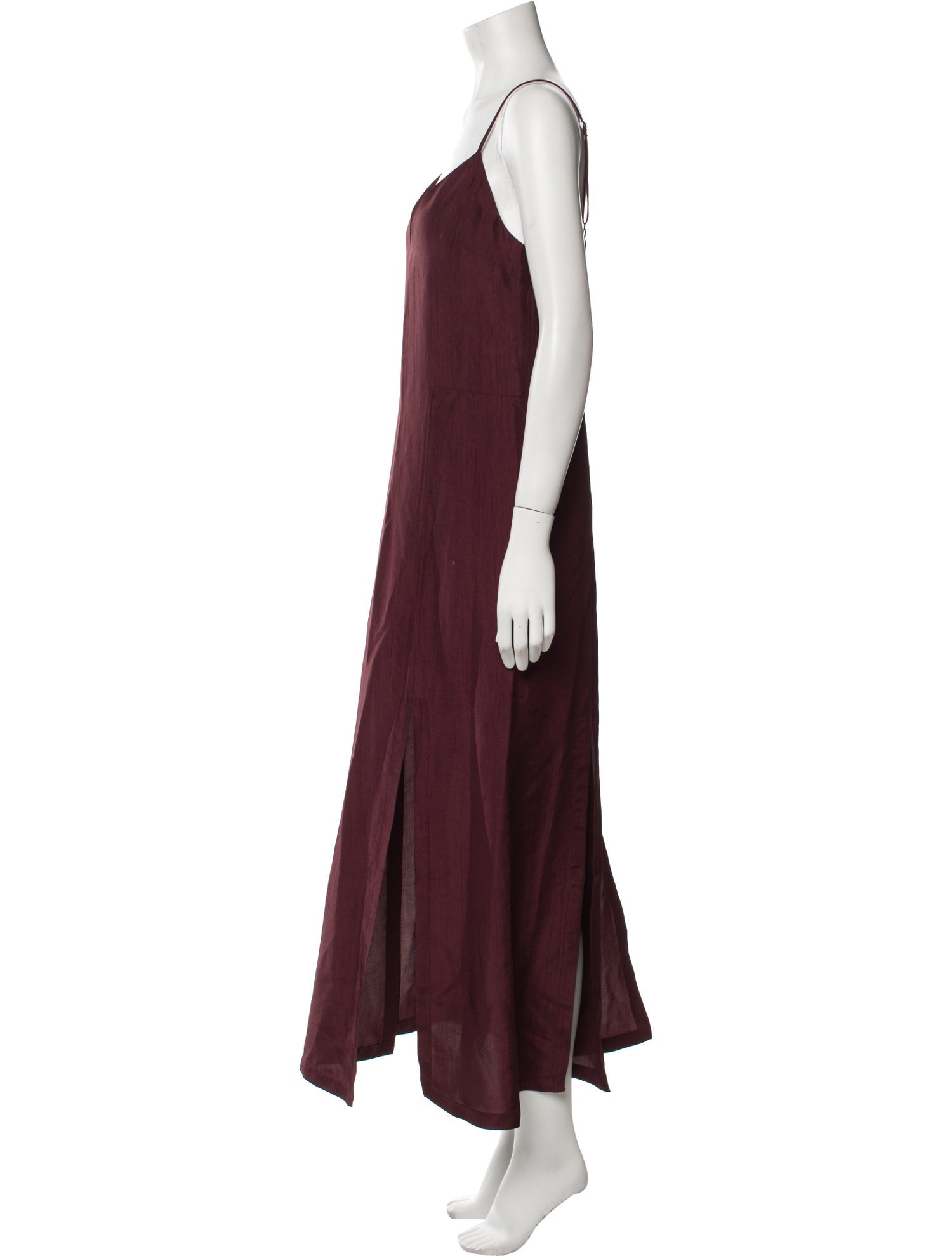 Róhe V-Neck Long Dress