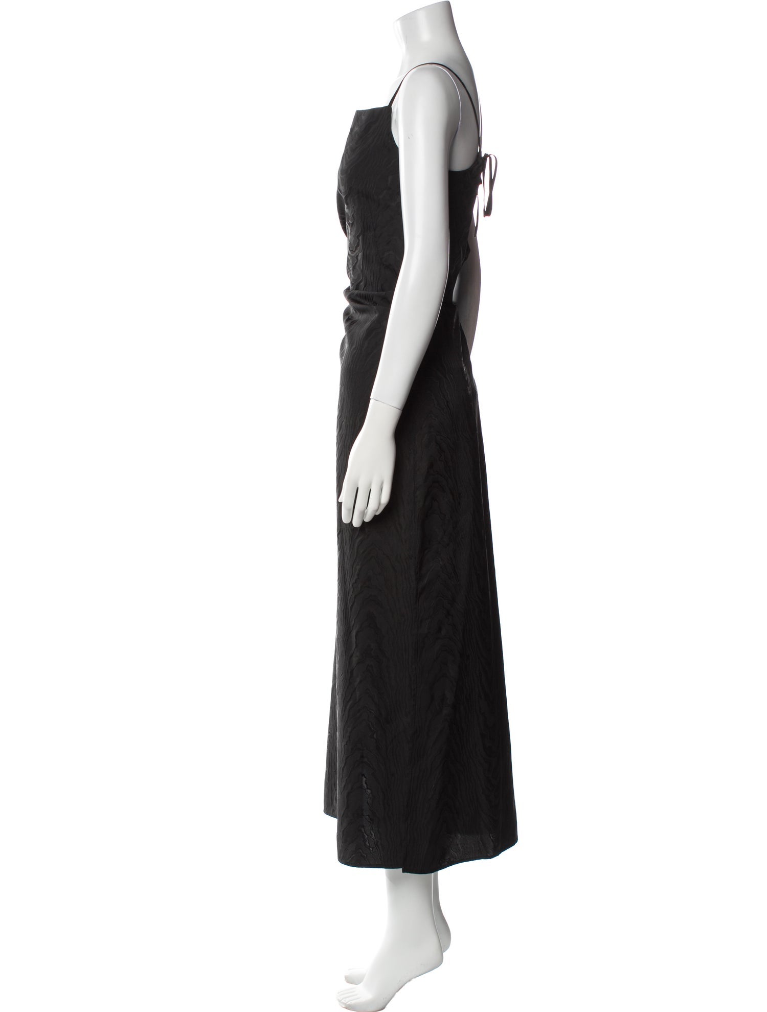 Róhe Square Neckline Long Dress