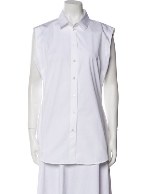 Róhe Sleeveless Button-Up Top