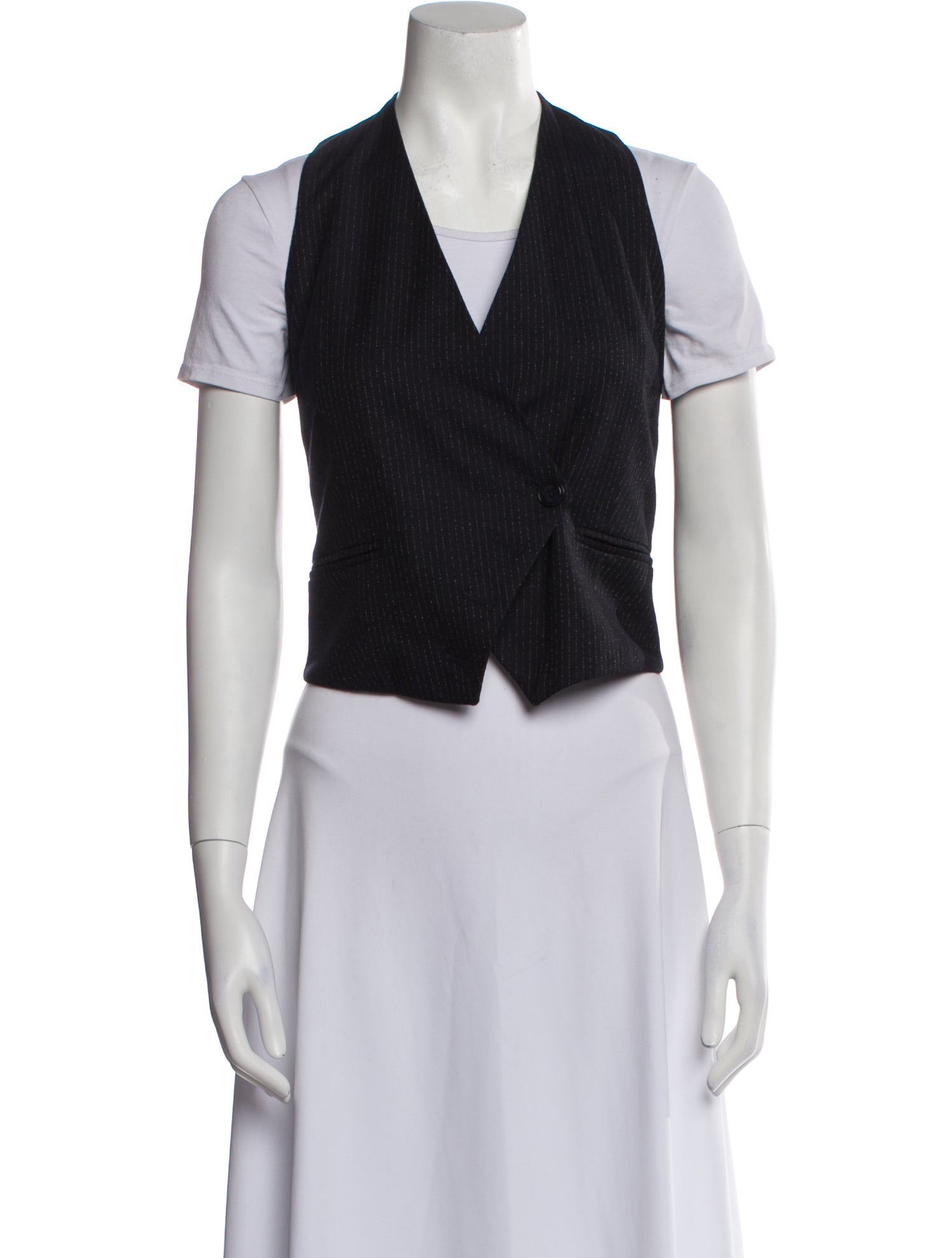 Róhe Virgin Wool Striped Vest