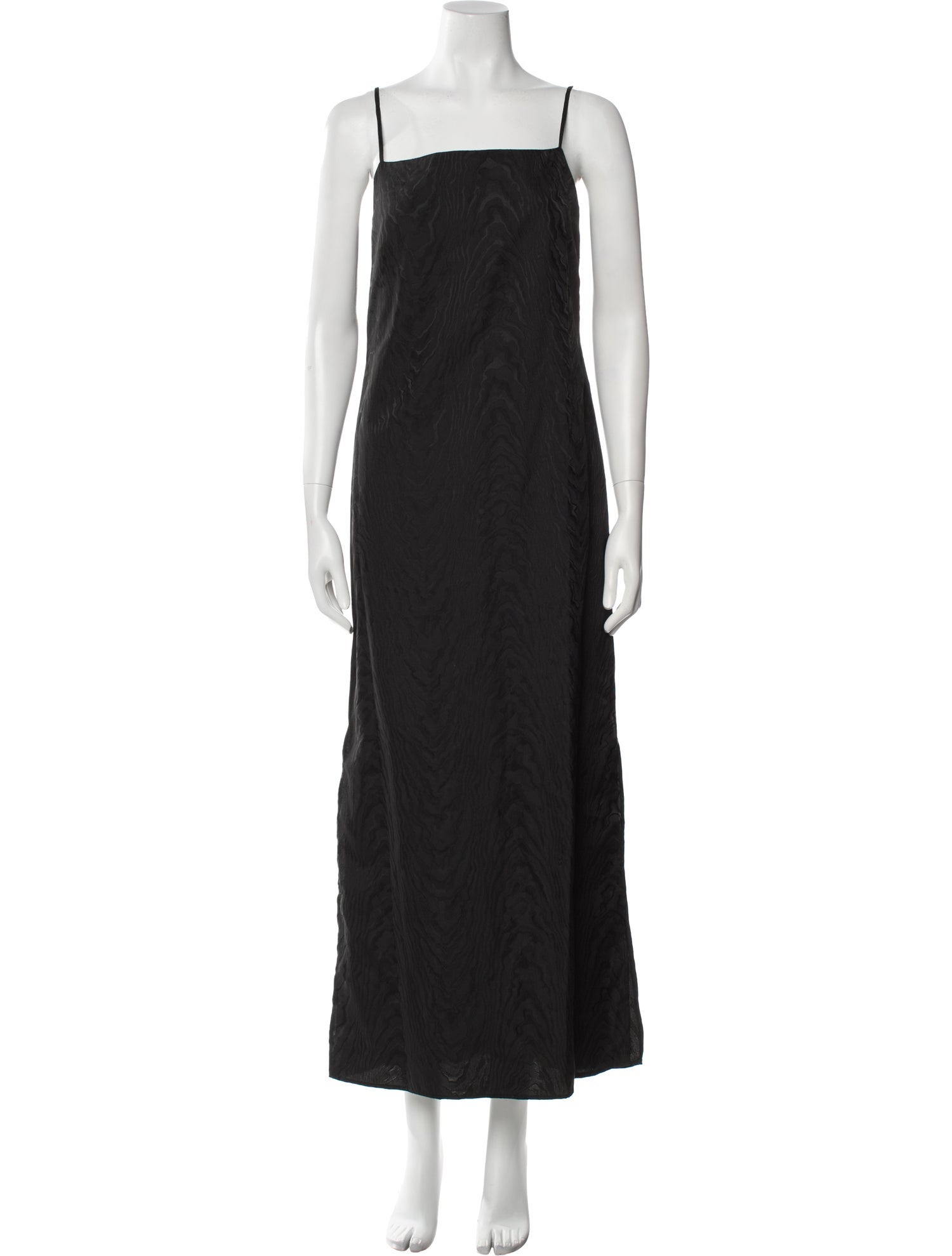 Róhe Square Neckline Long Dress