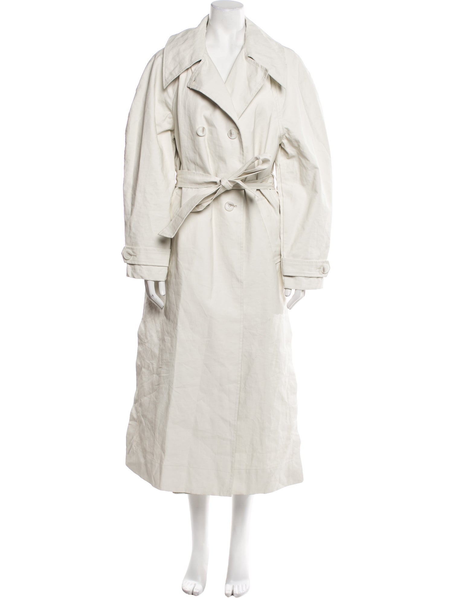 Róhe Linen Trench Coat