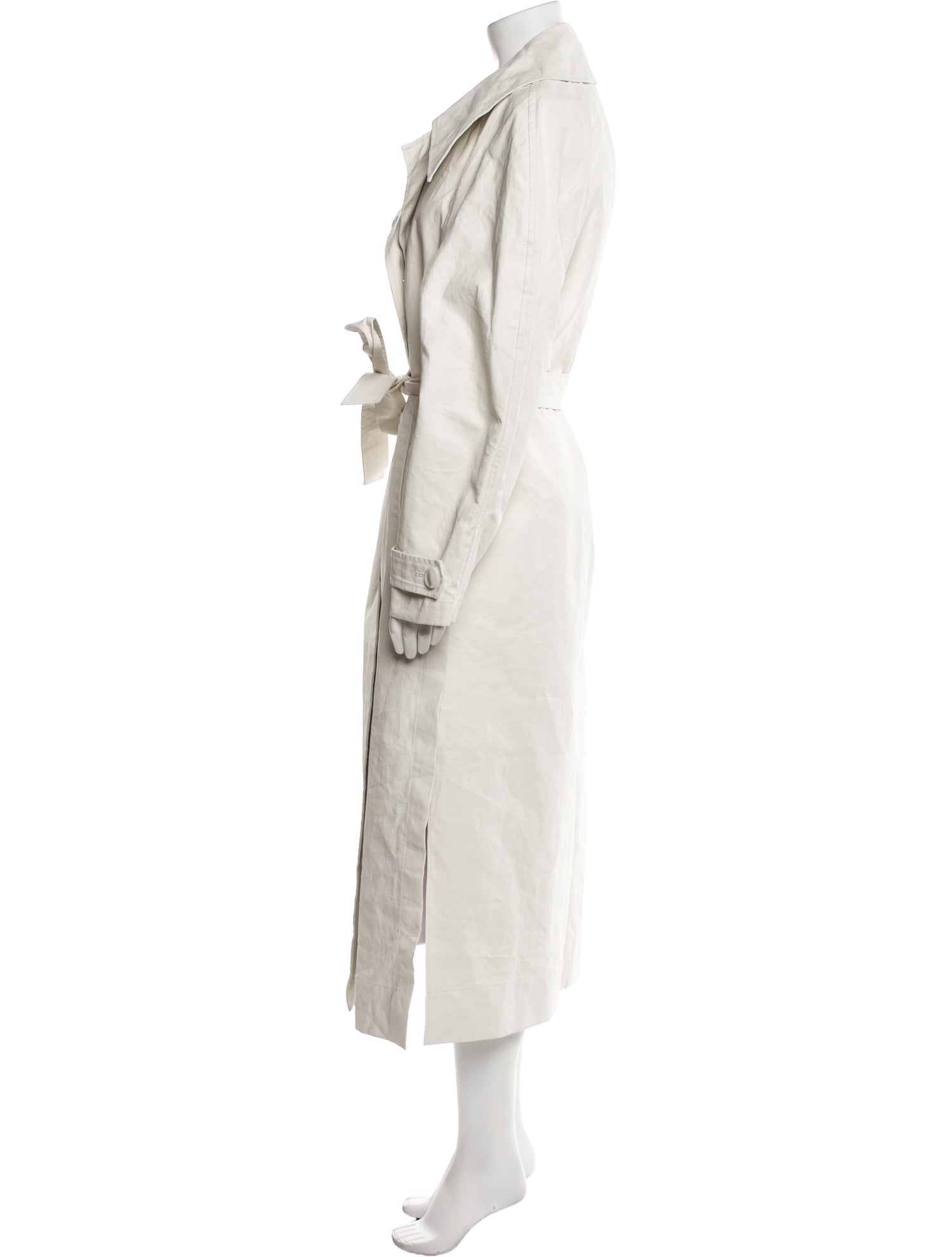 Róhe Linen Trench Coat