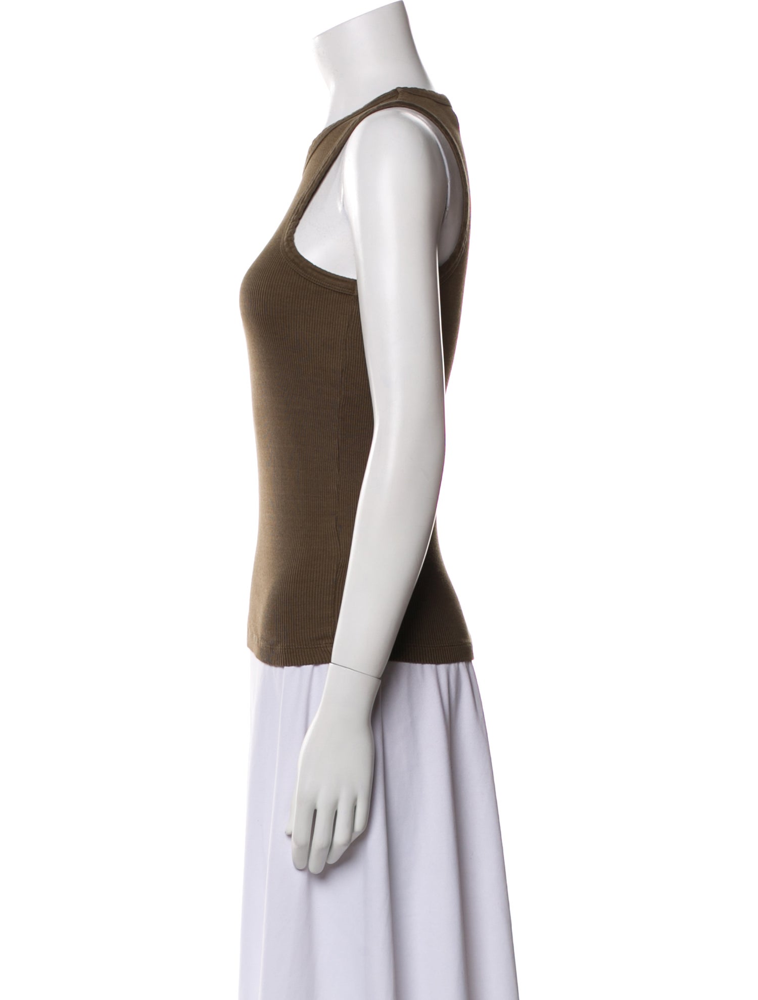Róhe Scoop Neck Sleeveless Top