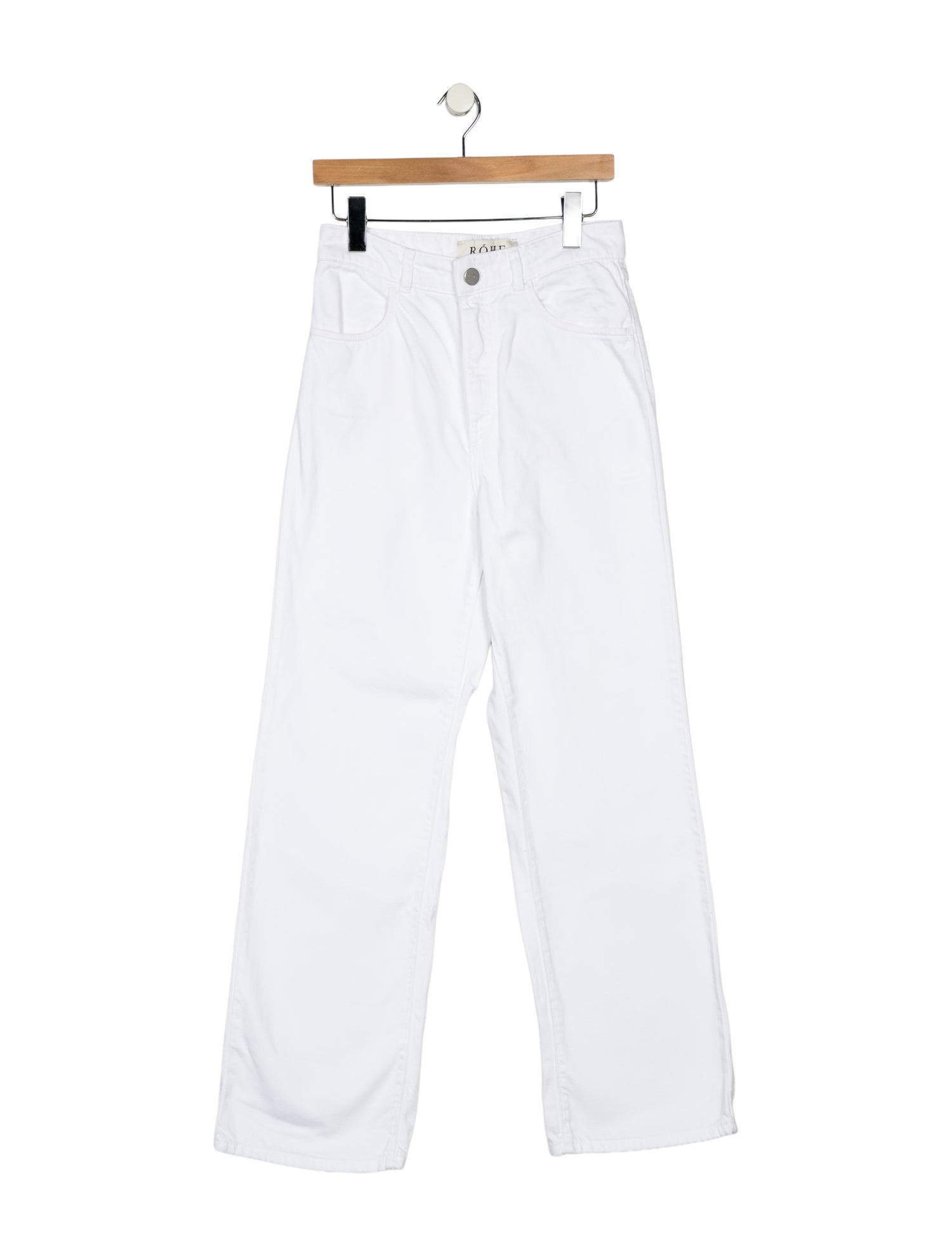 Róhe High-Rise Wide Leg Jeans