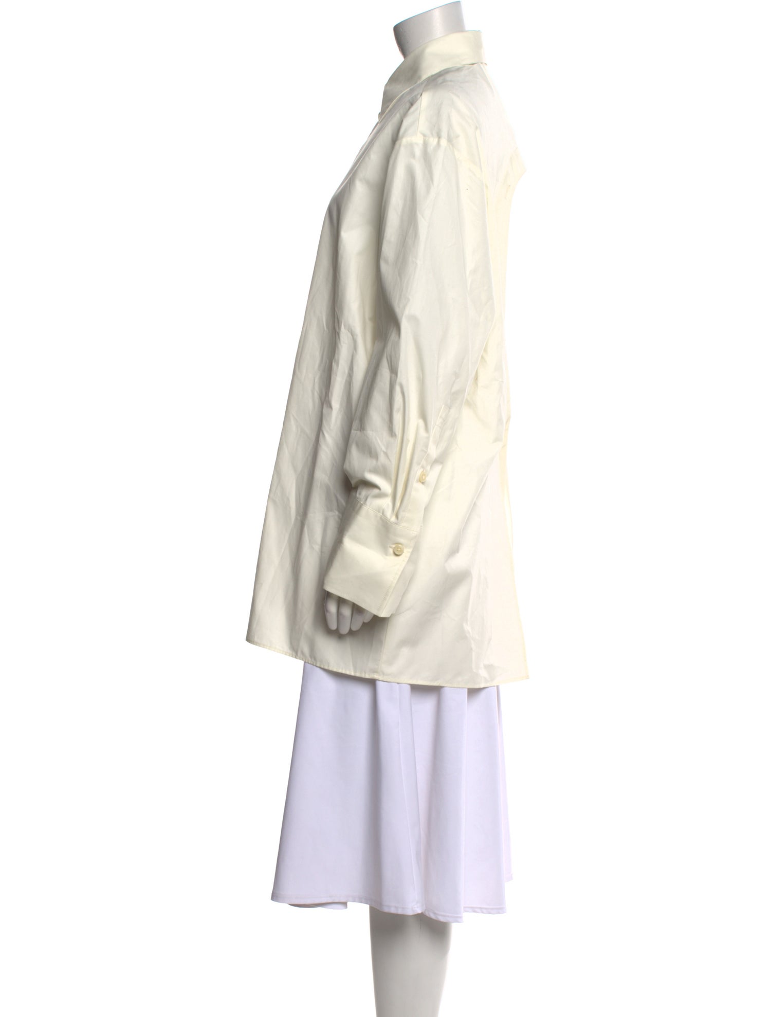 Róhe Long Sleeve Button-Up Top w/ Tags