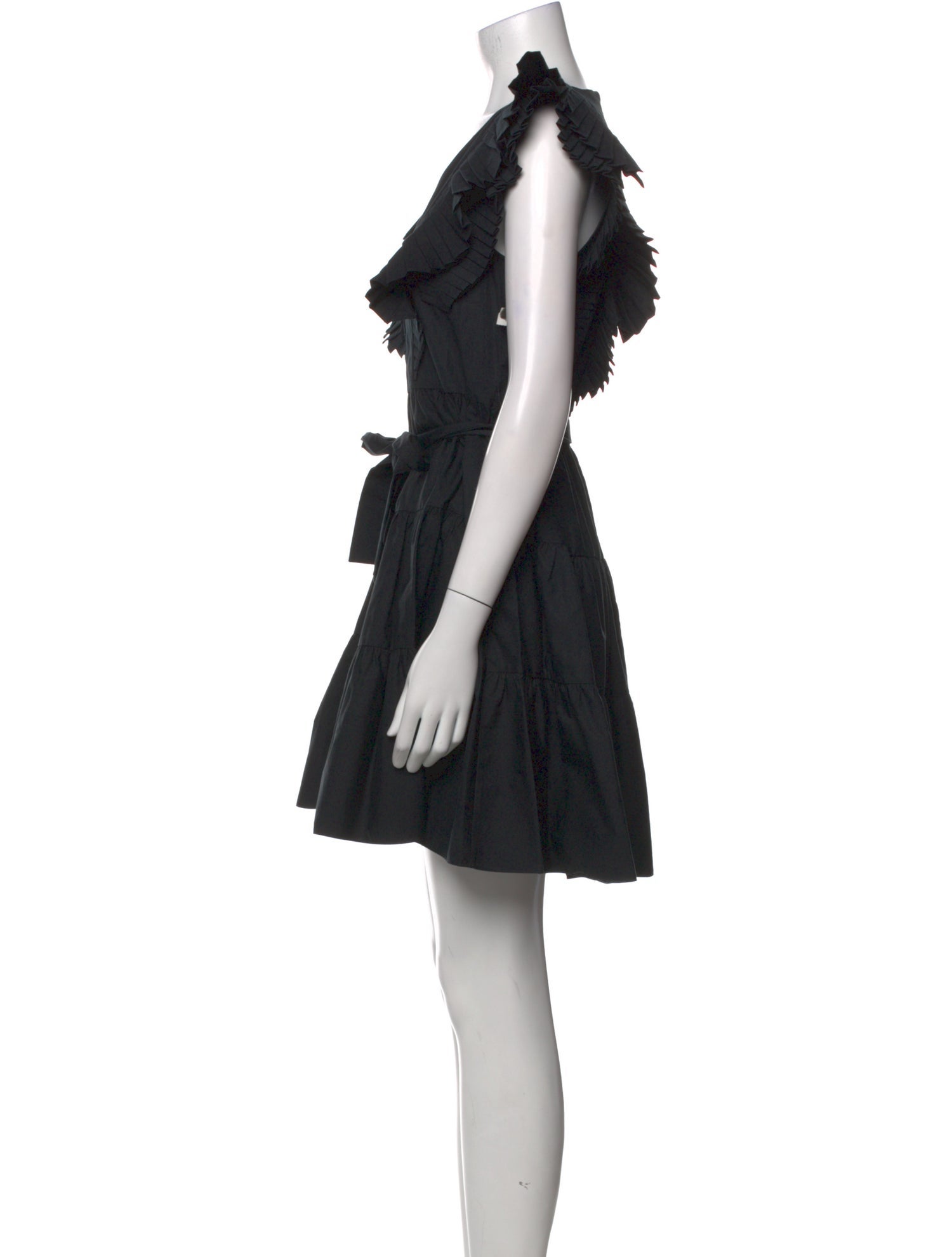 Róhe V-Neck Mini Dress