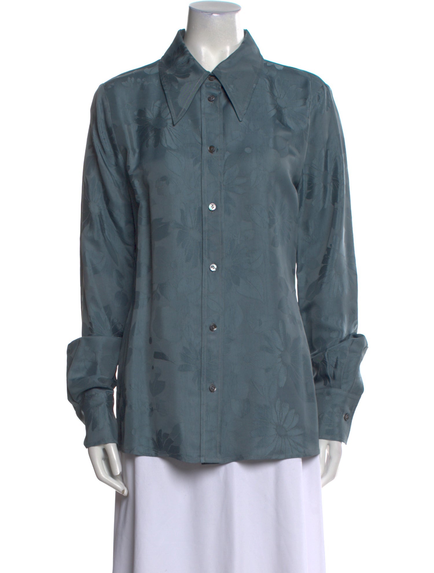 Róhe Long Sleeve Button-Up Top w/ Tags