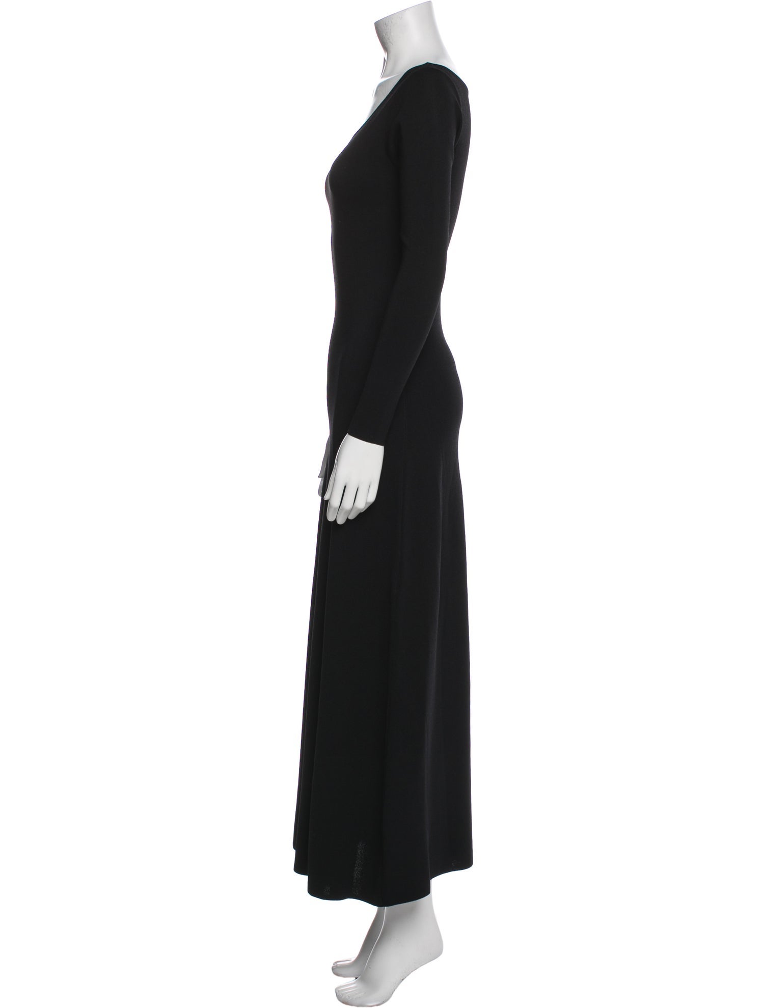 Róhe Scoop Neck Long Dress