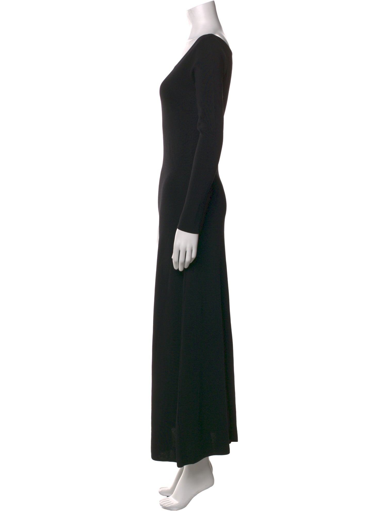 Róhe Scoop Neck Long Dress