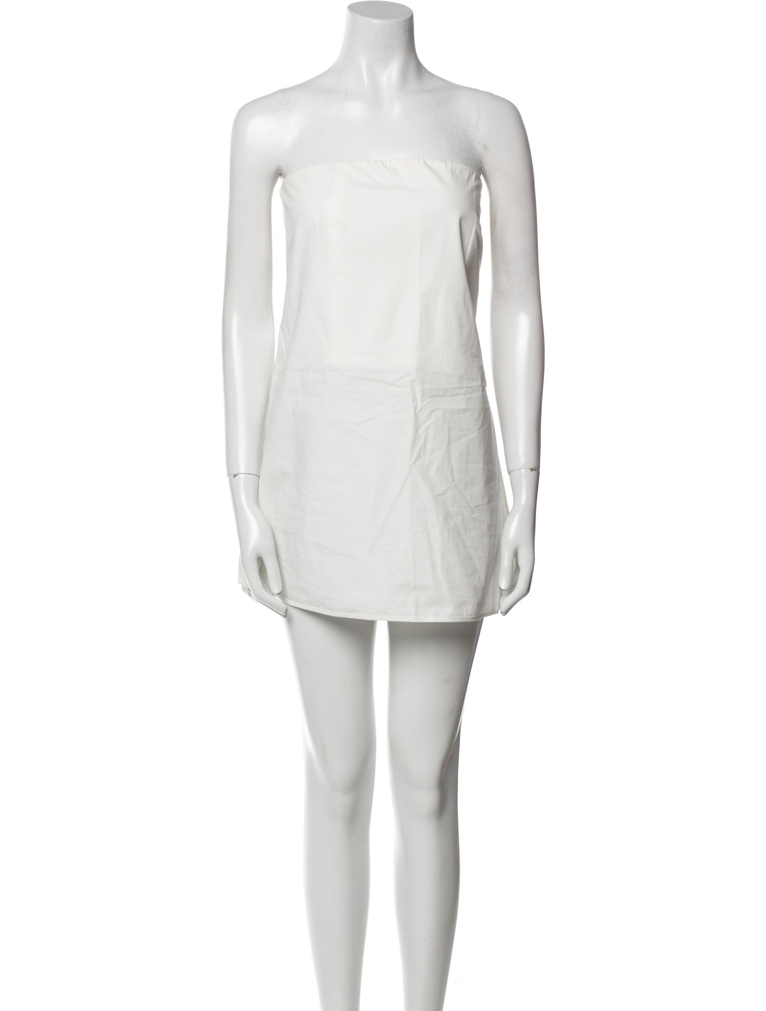 Róhe Strapless Mini Dress