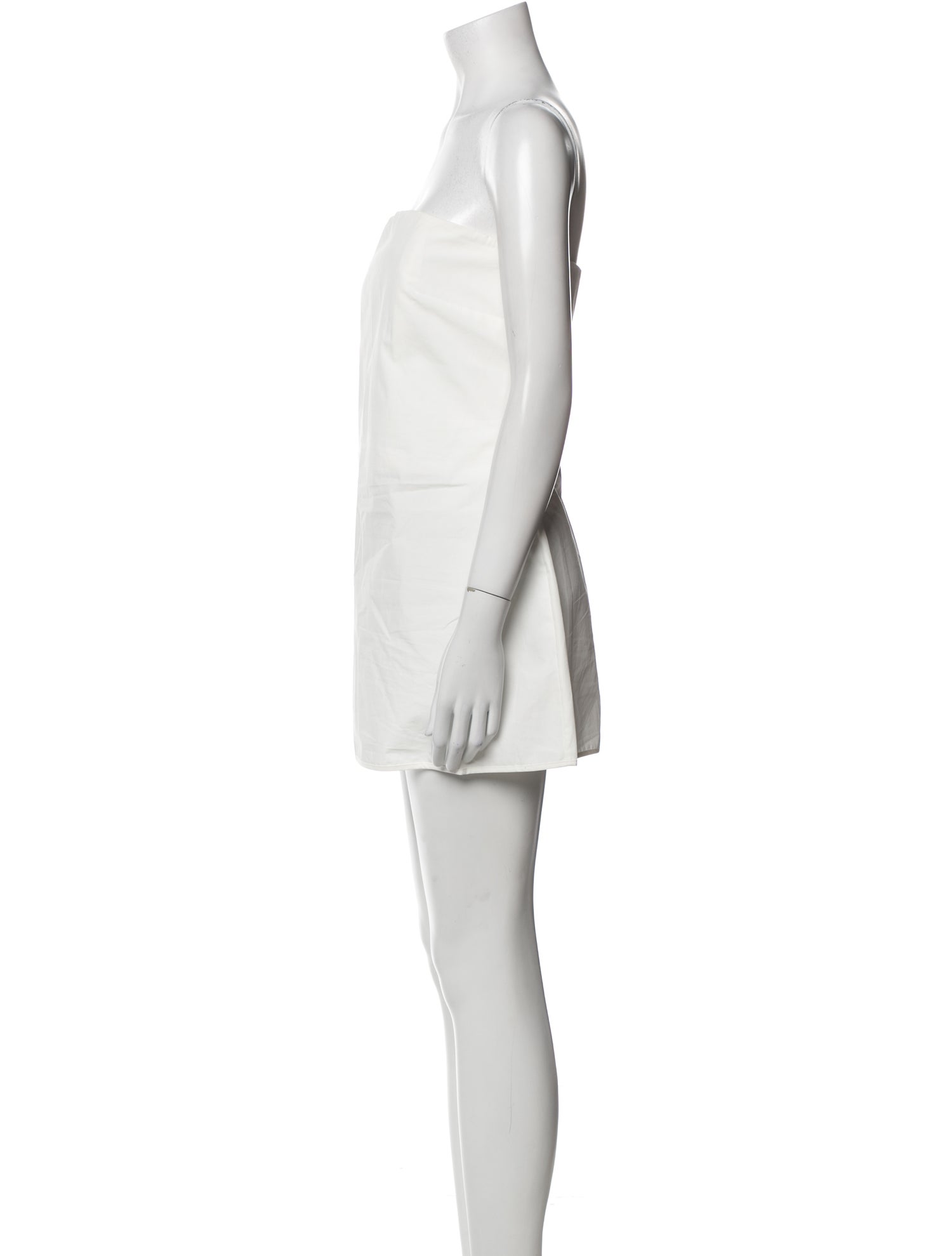 Róhe Strapless Mini Dress