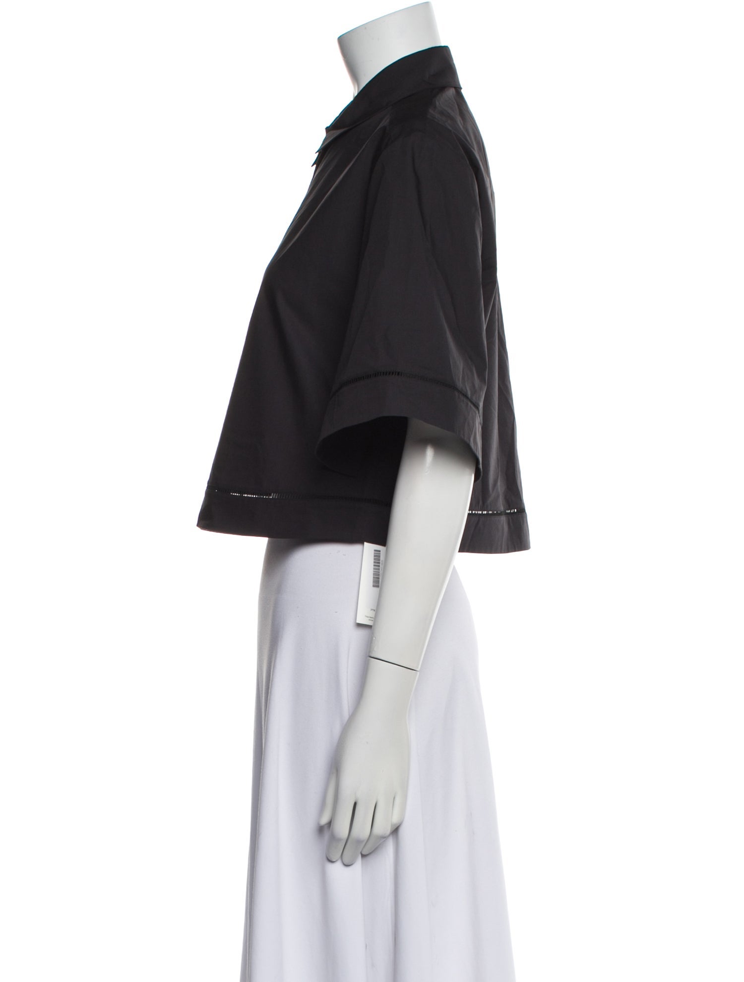 Róhe Short Sleeve Crop Top