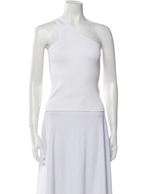Róhe One-Shoulder Sleeveless Crop Top
