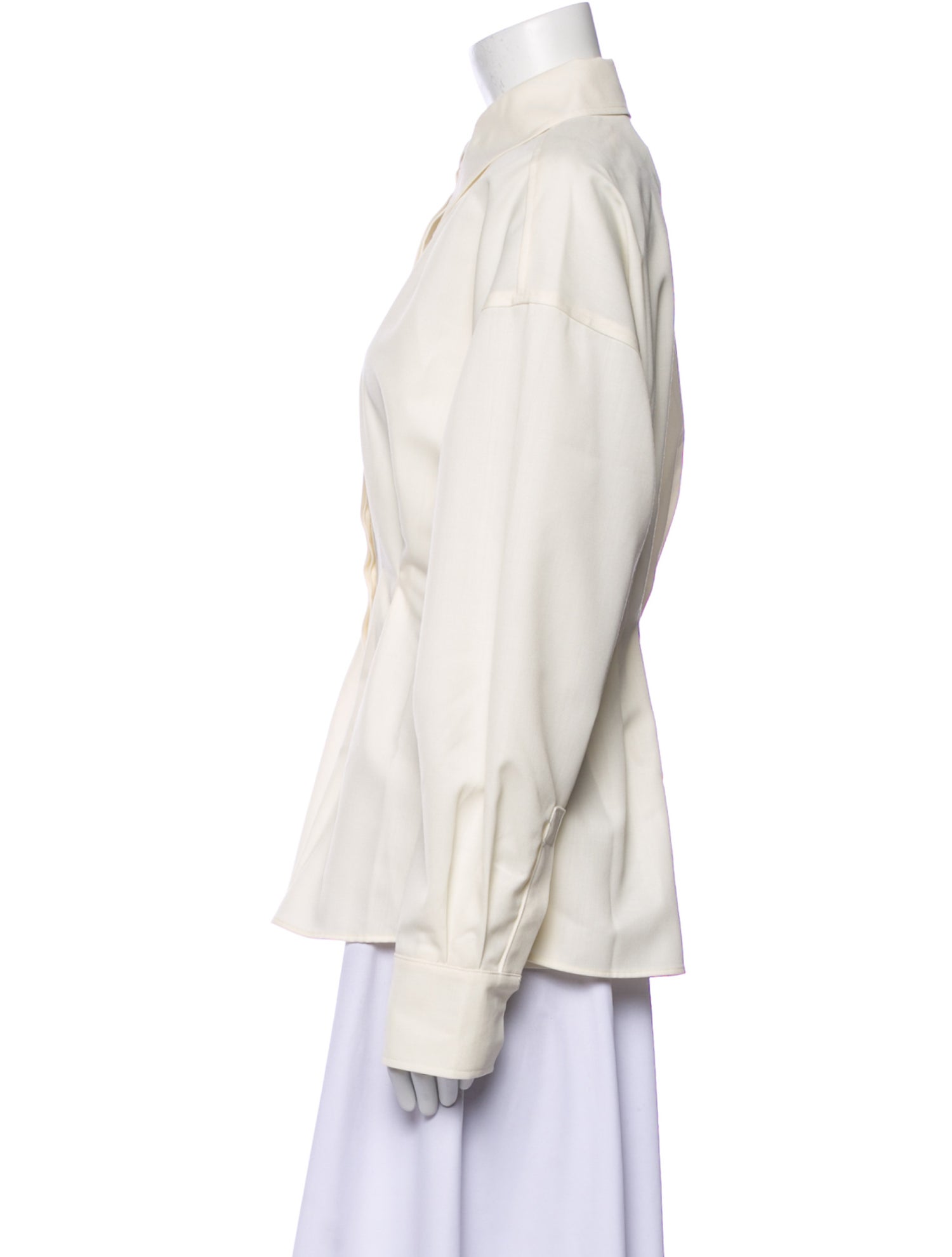 Róhe Long Sleeve Button-Up Top w/ Tags